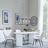 Luxor White Marble Effect Oval Dining Set - Darwin Cream Fabric Dining Chair