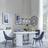 Luxor White Marble Effect Oval Dining Set - Darwin Dark Grey Fabric Dining Chair-5
