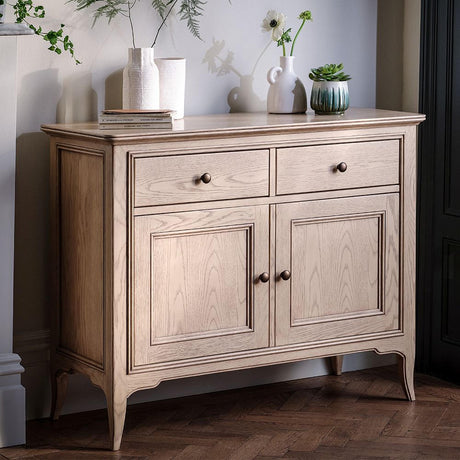 Willis and Gambier Toulon Oak Medium 2 Door Sideboard - 107.4cm