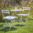 Rive Outdoor Droite Bistro Set Small Chalk