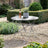 Rive Outdoor Droite Bistro Table Large Silver