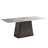 Telma 6 Seater Ash Grey Marble Dining Table - Sizes Available