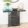 Toronto Marble Console Table with Pedestal Base