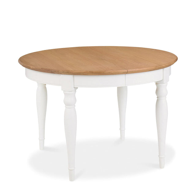 Bentley Designs Hampstead Two Tone 6 Seater Extending Dining Table