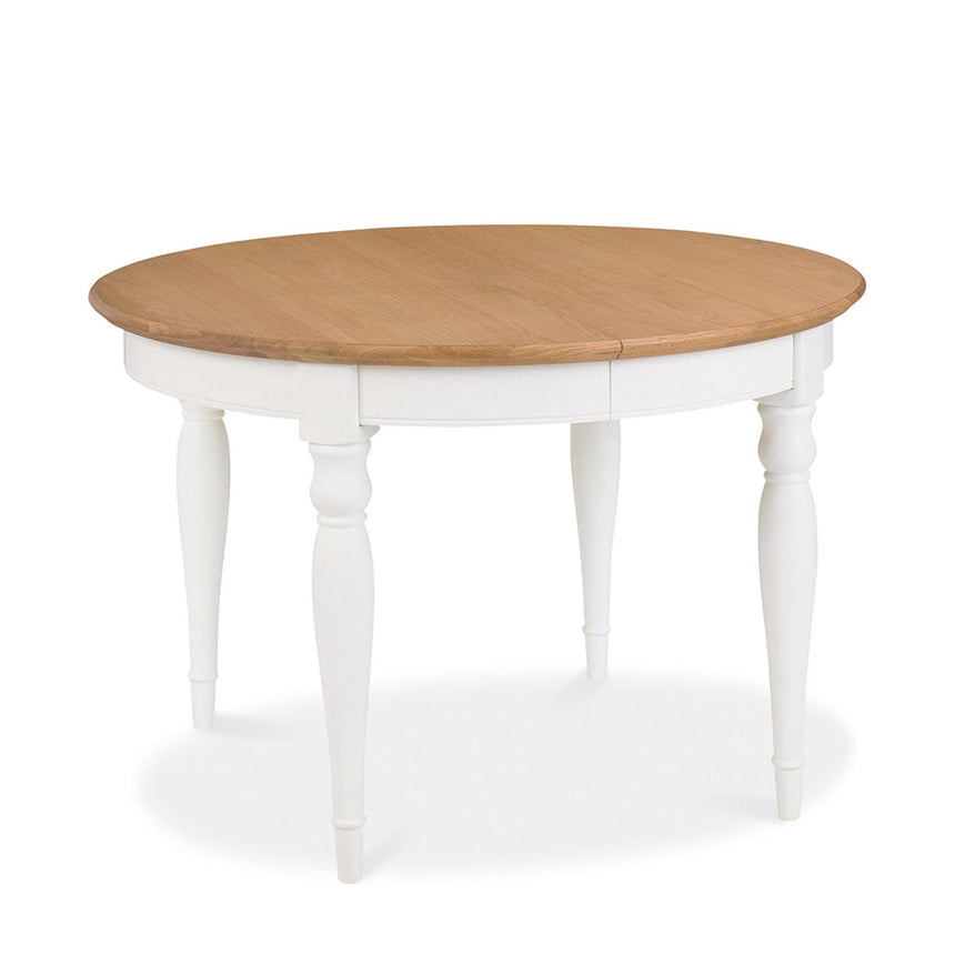 Bentley Designs Hampstead Two Tone 6 Seater Extending Dining Table