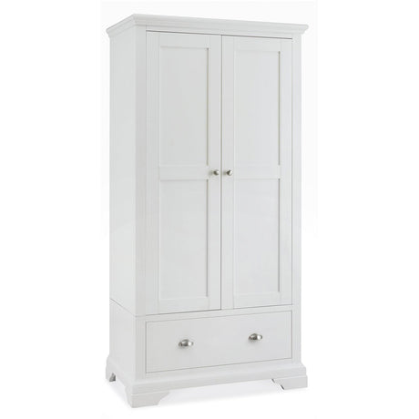 Bentley Designs Hampstead White 2 Door Combi Wardrobe