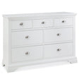 Bentley Designs Hampstead White 3+4 Drawer Chest