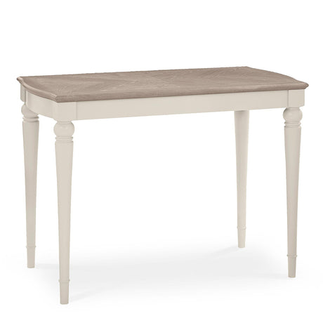 Bentley Designs Montreux Grey Washed Oak and Soft Grey Bar Table