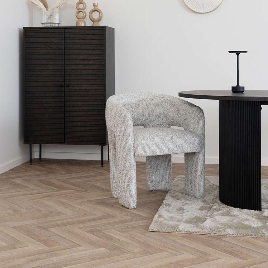 Monroe Natural Fabric Dining Chair