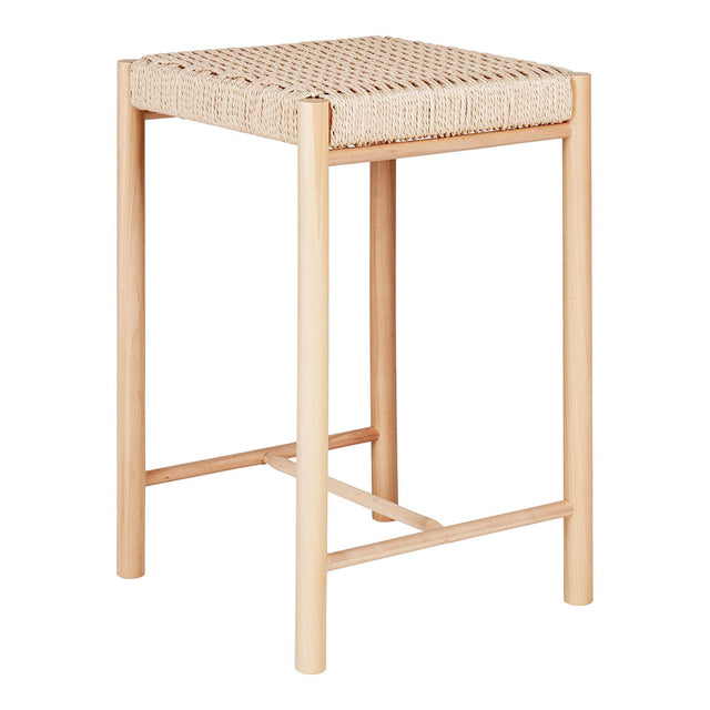 2 x Abano Natural Counter Chair