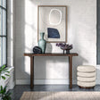 California Dark Oak Console Table