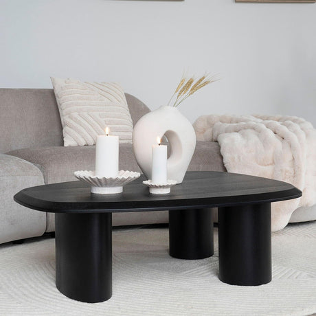 Tirano Black Wood Coffee Table