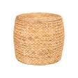 Delia Natural Waterhyacinth Storage Round Side Table