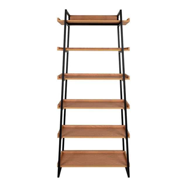 Sakai Natural Wood Open Bookshelf