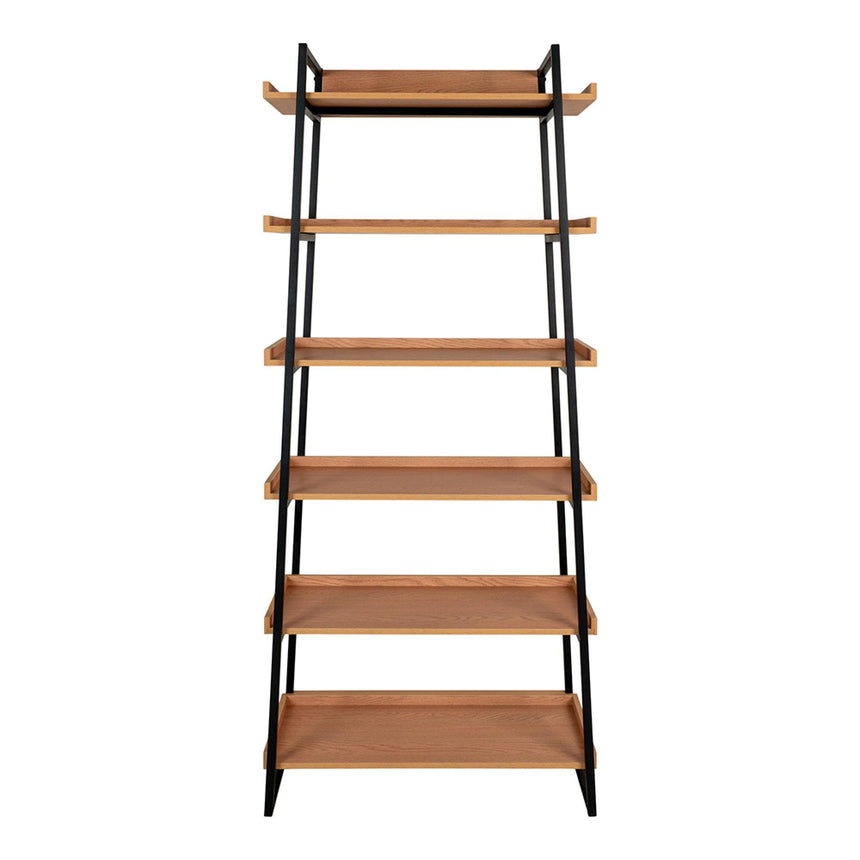 Sakai Natural Wood Open Bookshelf