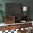 Gambit Dark Wood Small Storage TV Unit