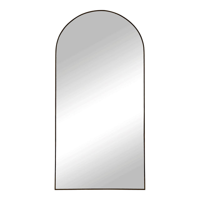 Madrid Black Arch Floor Standing Mirror - 90cm x 180cm