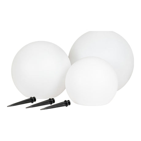 Lifton White Set of 3 Led Lamp