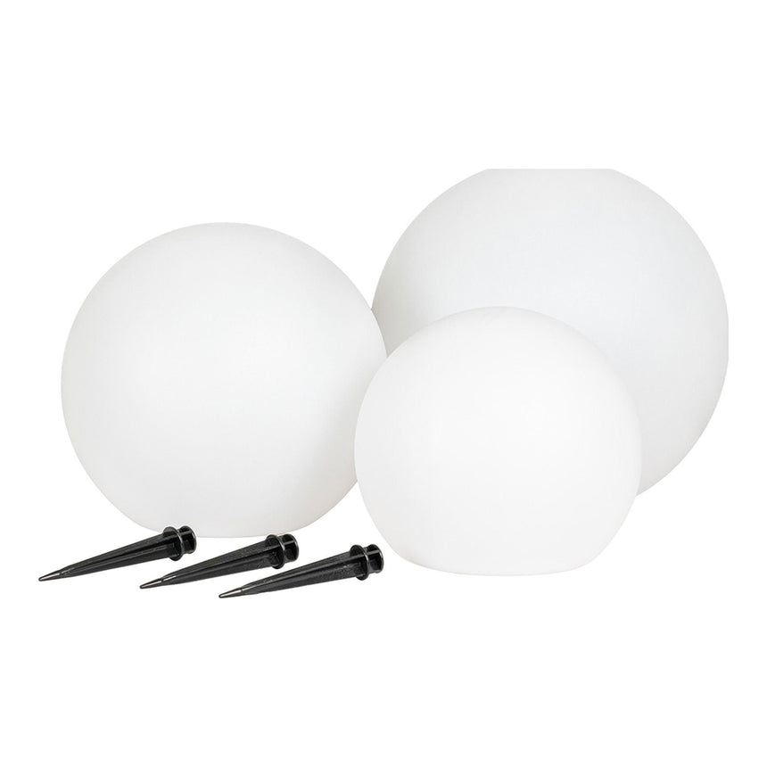 Lifton White Set of 3 Led Lamp
