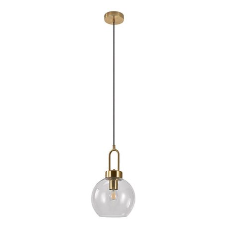 Luton Brass Steel Ball Pendant