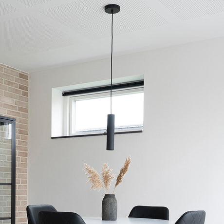 Yacolt Black Steel Pendant