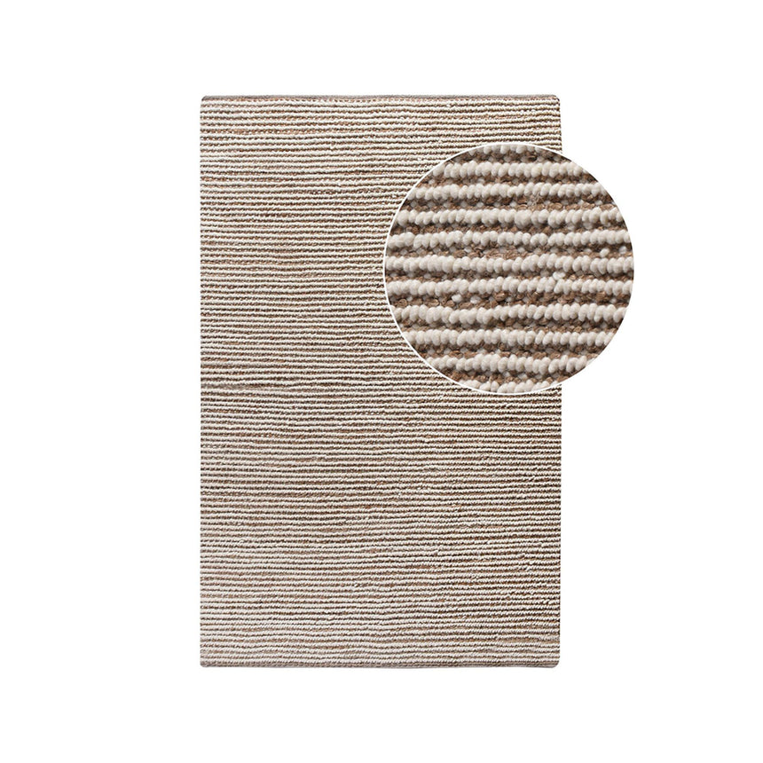 Avadi Natural and Ivory Rug - 160cm x 230cm