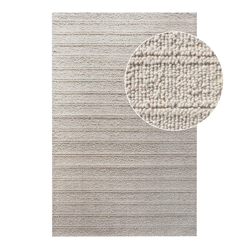 Dehli Ivory Rug - 300cm x 200cm
