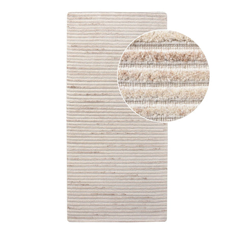 Mango Mango Ivory Hallway Runner - 180cm x 80cm