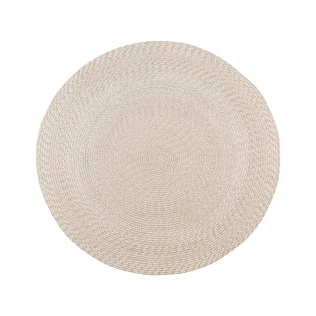 Menorca Sand Round Rug - 120cm x 120cm