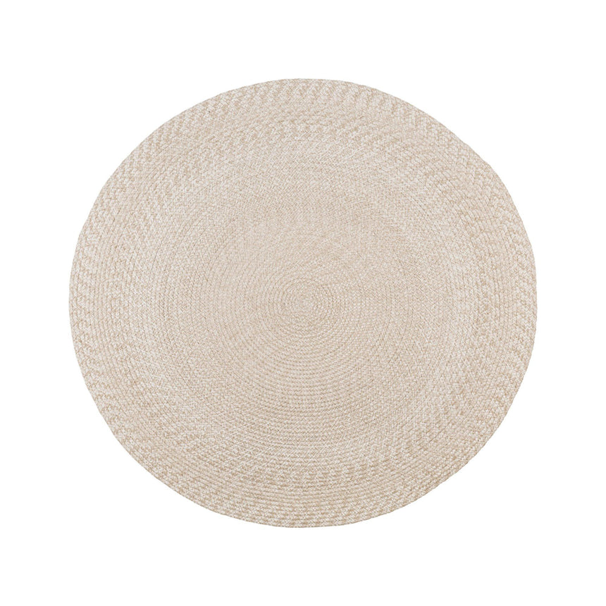 Menorca Sand Round Rug - 120cm x 120cm