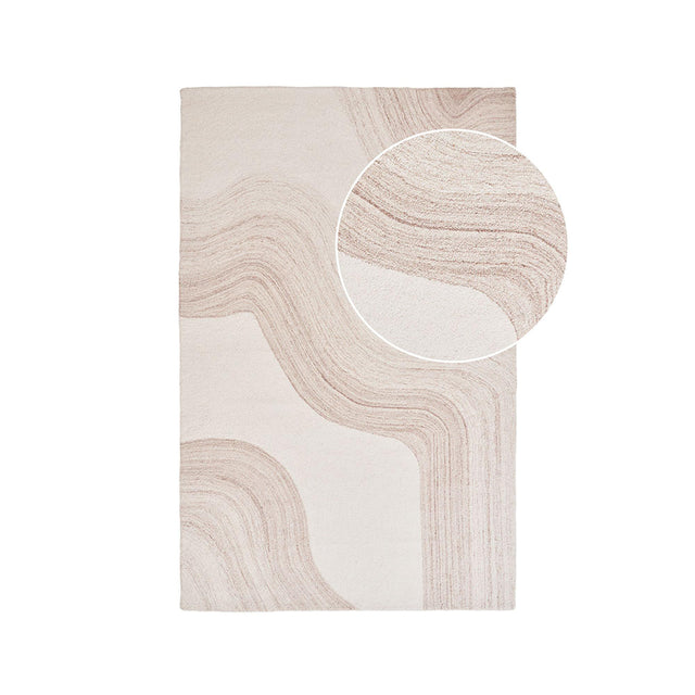 Surat Light Brown Rug - 160cm x 230cm