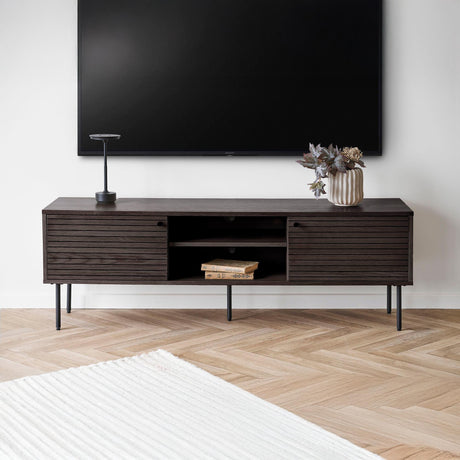 Kyoto Smoked Oak 150cm Storage Large TV Unit