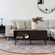 Kyoto Smoked Oak 1 Drawer Coffee Table