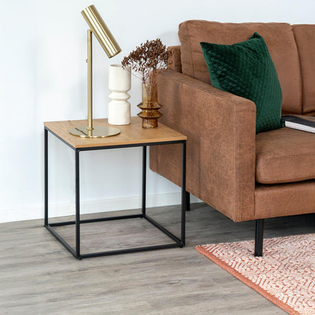 Vita Natural Wood Square Side Table