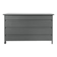 Cassis Grey Metal Small Cushion Box