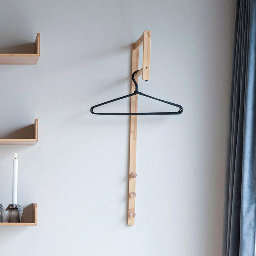 Trento Natural Bamboo Clothes Rack
