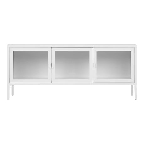 Nondalton White 3 Door TV Unit