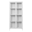 Nondalton White Tall Display Cabinet
