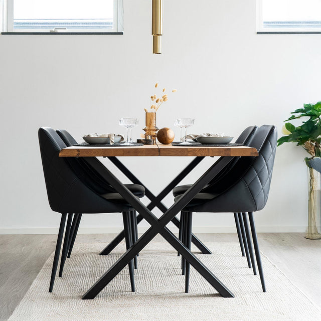 Toulon 140cm Natural Oak Dining Table