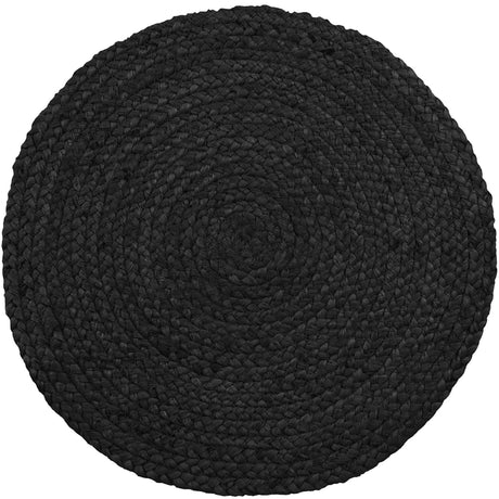 Bombay Dark Grey Jute Braided Placemat Set of 4