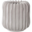 Grey Ceramic Flowerpot