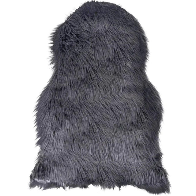 Artificial 50cm Grey Lambskin
