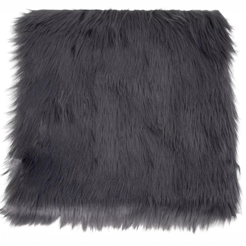 Artificial Grey Seat Lambskin
