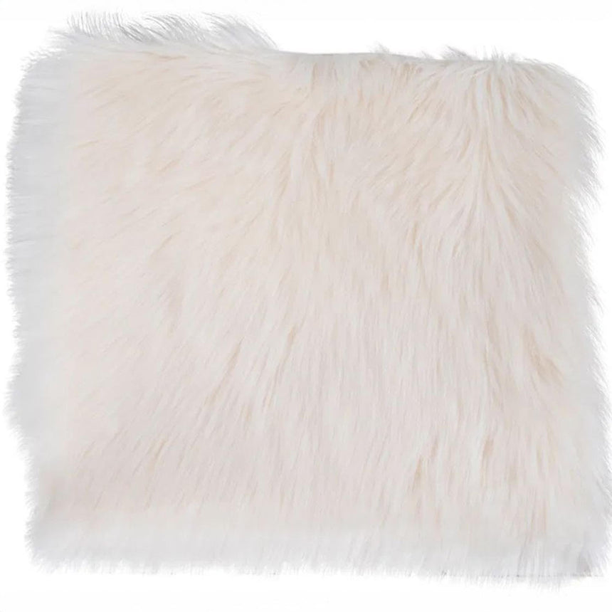 Artificial Ivory Seat Lambskin