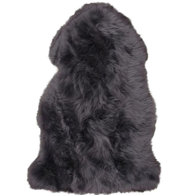 Grey Real lambskin