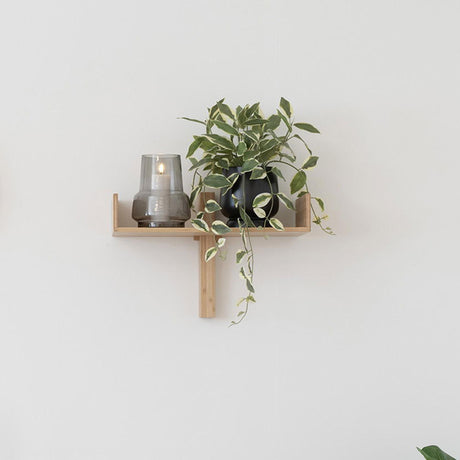 Villa Wooden Wall Shelf