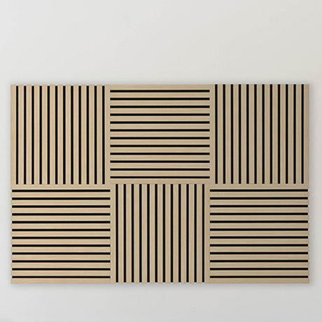 Acoustic Oak Veneer Effect Square Wall Panel