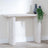 Bern Fluted White Washed Oak Effect Pedestal Console Table-3