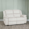 Bentley Cream Leather 2 Seater Recliner Sofa