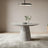 Carrera Armani Grey Engineered Marble 4-6 Seater Round Dining Table - 130cm